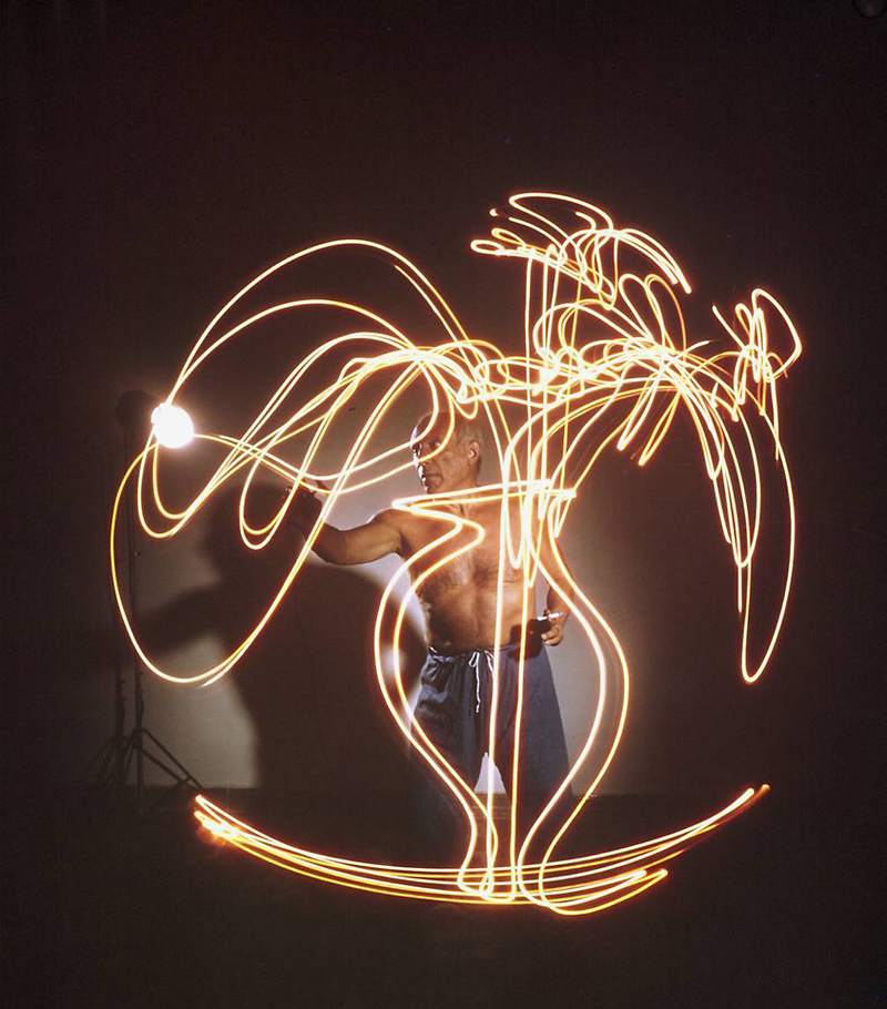 Illustration for article titled Light Paintings That Make the Real World Look like Tron
